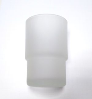 náhradný okrúhly pohár pre doplnky ALDO a LUCA AQUARISTO STYLE kúpelňové a kuchynské doplnky