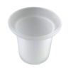 náhradná okrúhla nádoba pre WC kefu pre doplnky ALDO a LUCA AQUARISTO STYLE kúpelňové a kuchynské doplnky