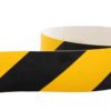 Bezpečnostný pás žlto / čierny normový 980x60mm - samolepka Samolepiace bezpečnostné tabuľka formátu 980x60 mm